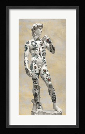 Framed Stattoo I - David Print