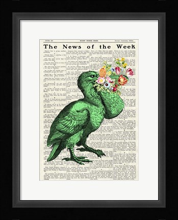 Framed Pleasant Surprise I Print