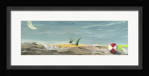 Framed Rotolando Verso Sud Print