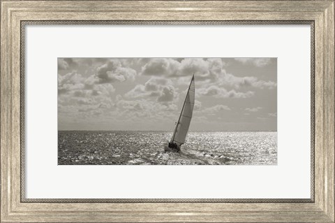 Framed Sailing (detail) Print