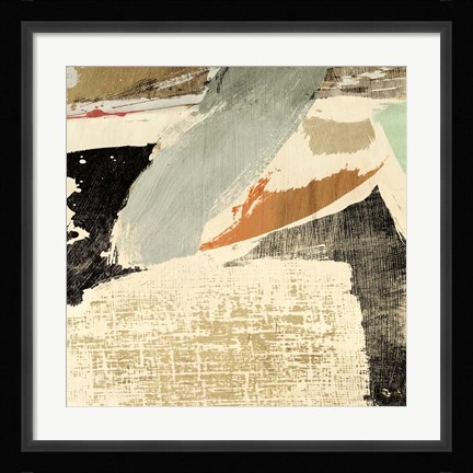 Framed Stone Garden II Print