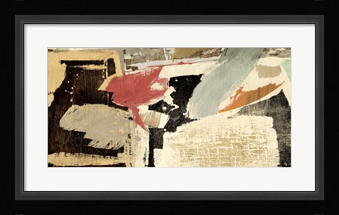 Framed Stone Garden Print