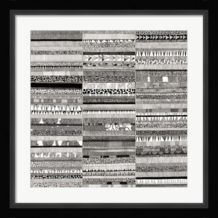 Framed Partitura Visiva II Print