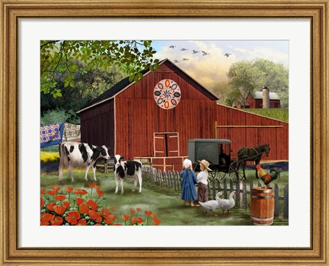 Framed Country Serenity Print
