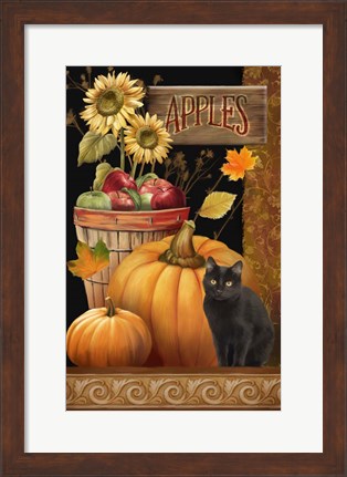 Framed Autumn Apples Print