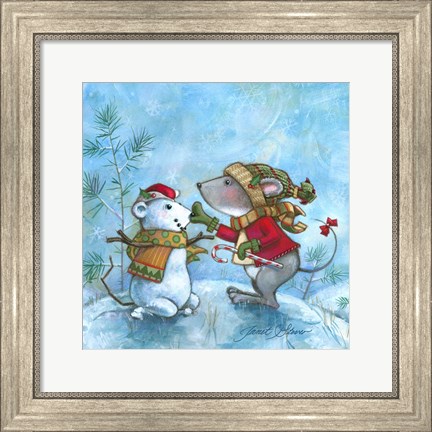 Framed Mouse Play Print