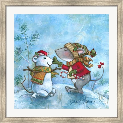 Framed Mouse Play Print