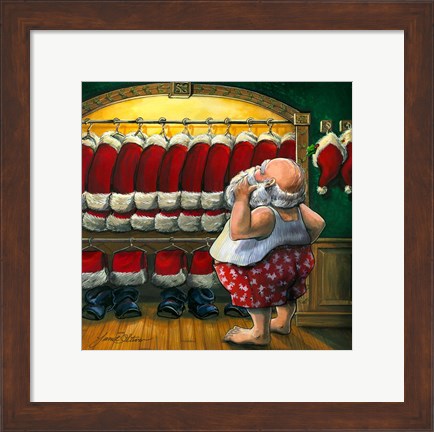 Framed Santas Closet Print