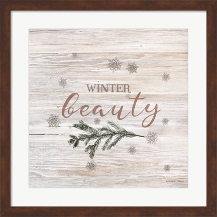 Framed Winter Beauty II Print