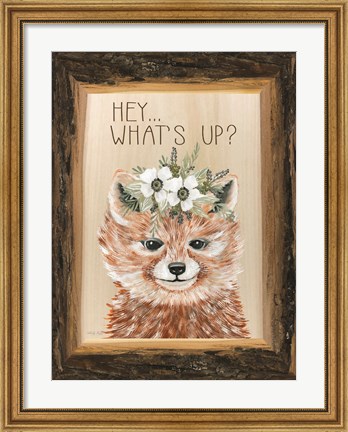Framed What&#39;s Up? Print