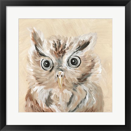 Framed Willow the Owl Print