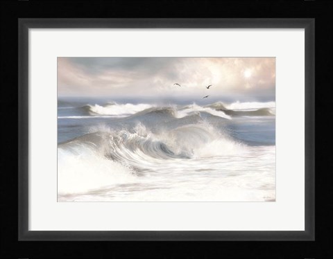 Framed Seas the Day Print