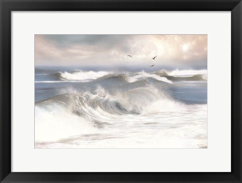Framed Seas the Day Print