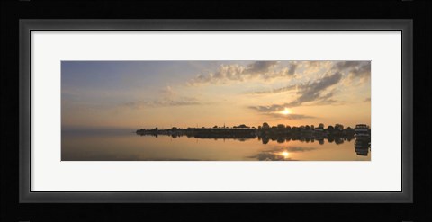 Framed French Bay Sunrise Print