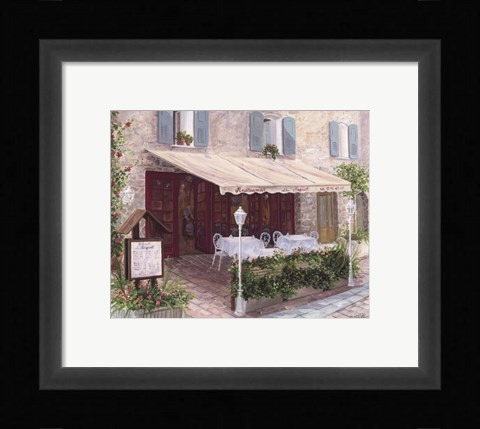 Framed Restaurant Print