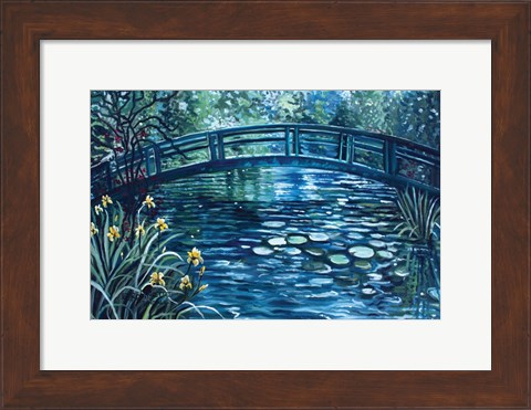 Framed Blue Lagoon Print