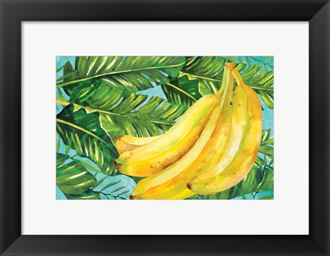 Framed Bananas I Print