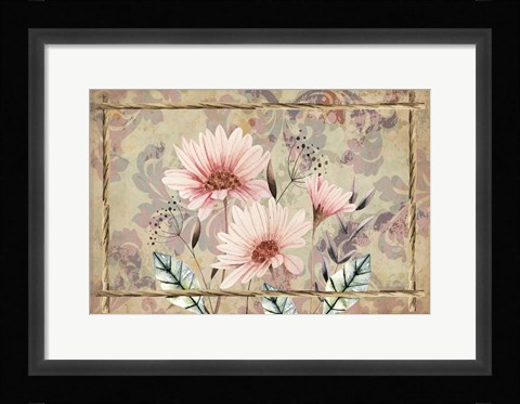 Framed Wildflowers II Print