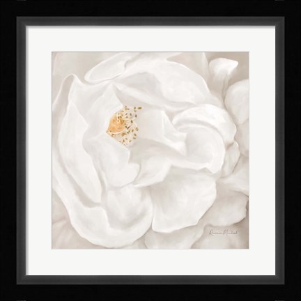 Framed Neutral Rose No. 2 Print