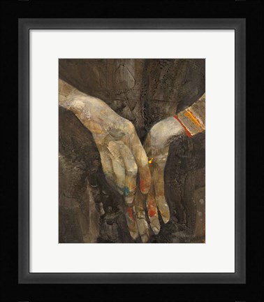 Framed Hands of Time II Print
