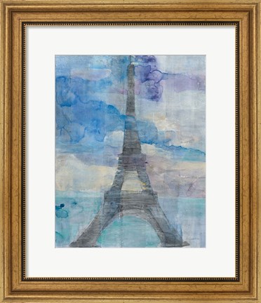 Framed Paris at Dusk II Print