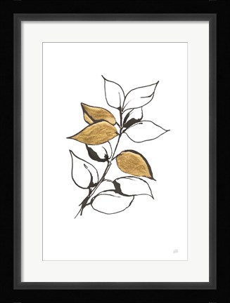 Framed Leafed VII Print