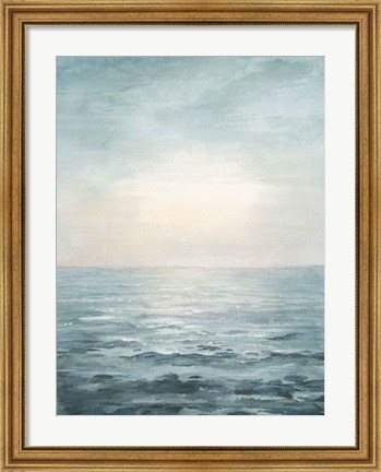 Framed Soothing Sea Print