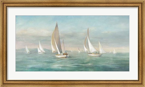 Framed Weekend Sail Print