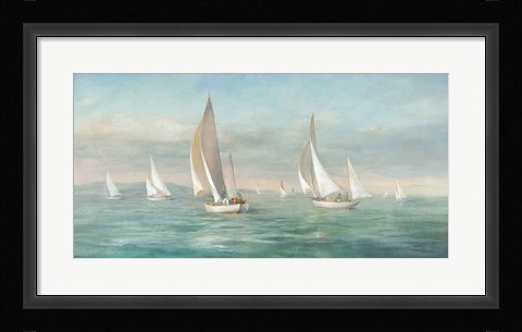 Framed Weekend Sail Print