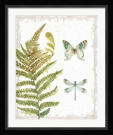 Framed My Greenhouse Botanical III No Words Print