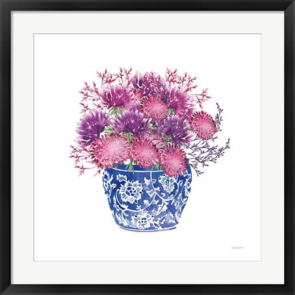 Framed Chinoiserie Style IV Print