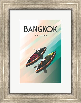 Framed Bangkok Thailand Print