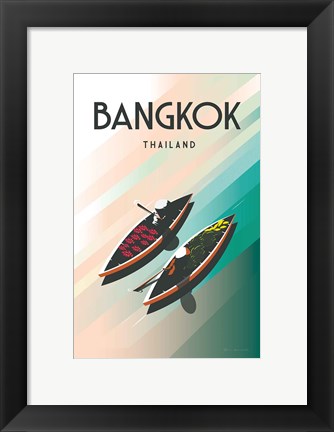 Framed Bangkok Thailand Print