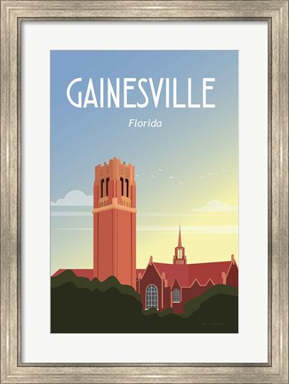 Framed Gainesville Print