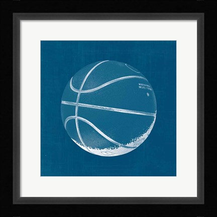 Framed Ball Four Blueprint IV Print
