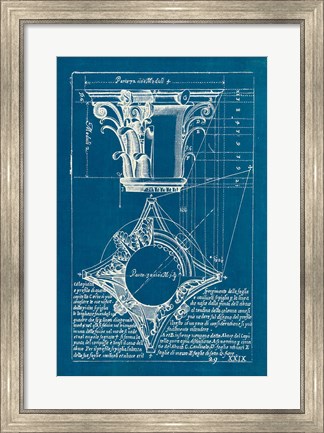 Framed Architectural Drawings I Blueprint Print