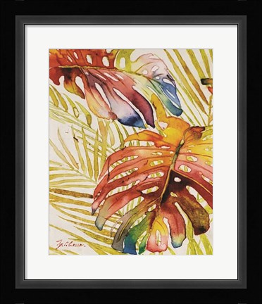 Framed Tropic Botanicals II Print