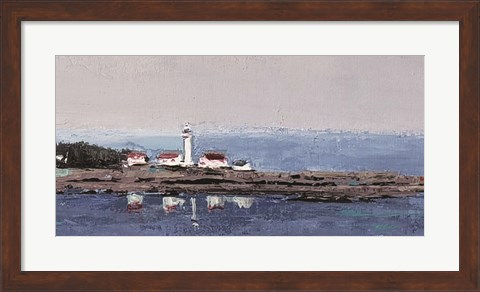Framed Lighthouse View Print