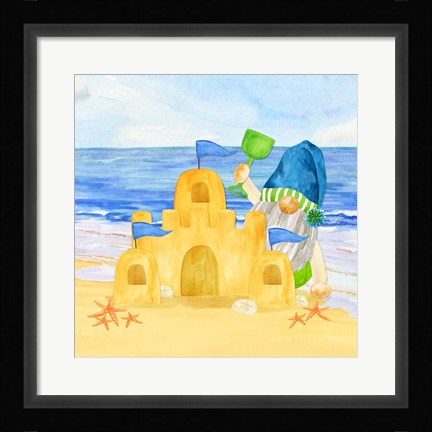 Framed Gnomes of Summer II Print
