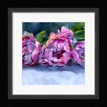 Framed Roses lying down Print