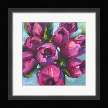 Framed Tulip Bounty Print