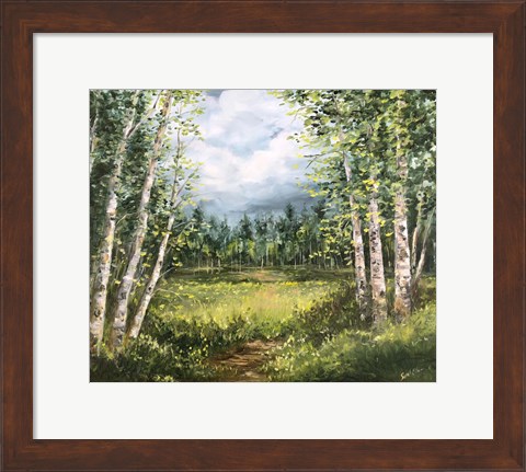 Framed Colorado Meadow landscape Print