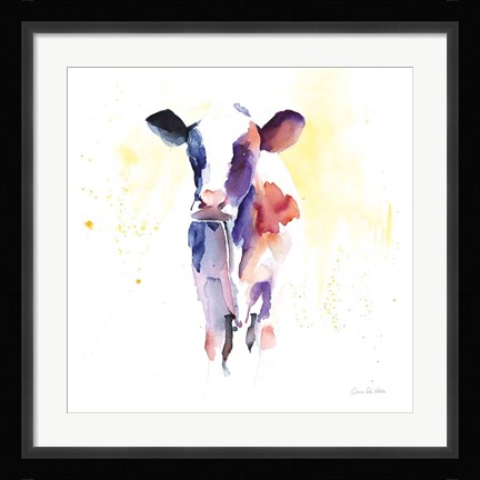 Framed Holstein II Print