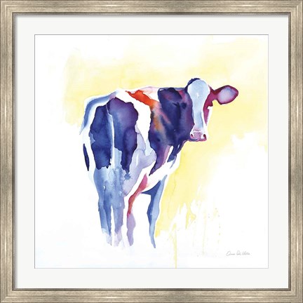Framed Holstein I Print