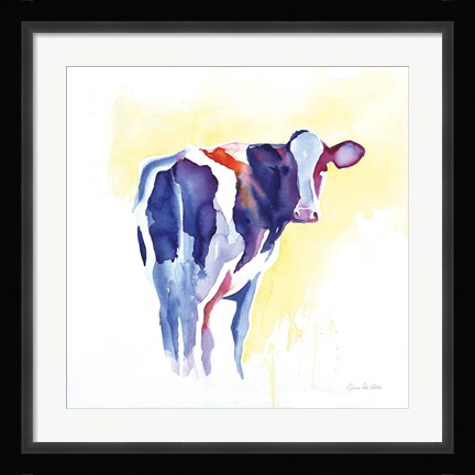 Framed Holstein I Print