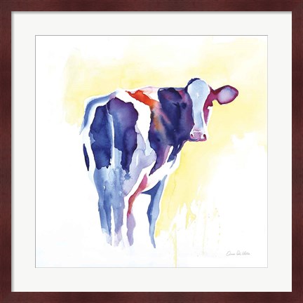 Framed Holstein I Print