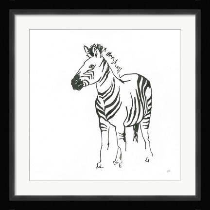 Framed African Animals VII Print