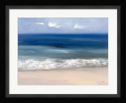 Framed Sand and Sea Print