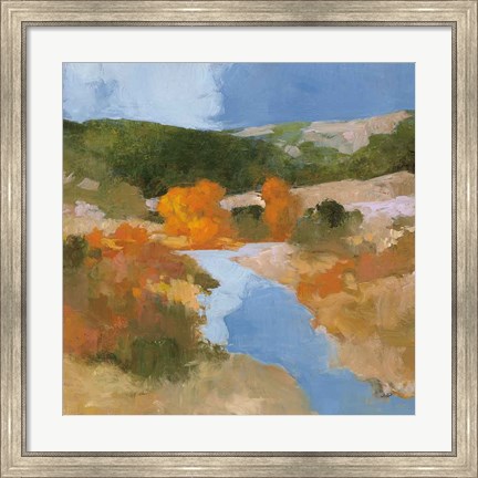 Framed Autumn in the West Sq Print