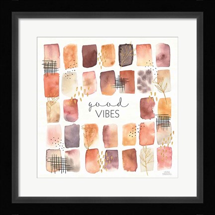 Framed Desert Blooms VI Print